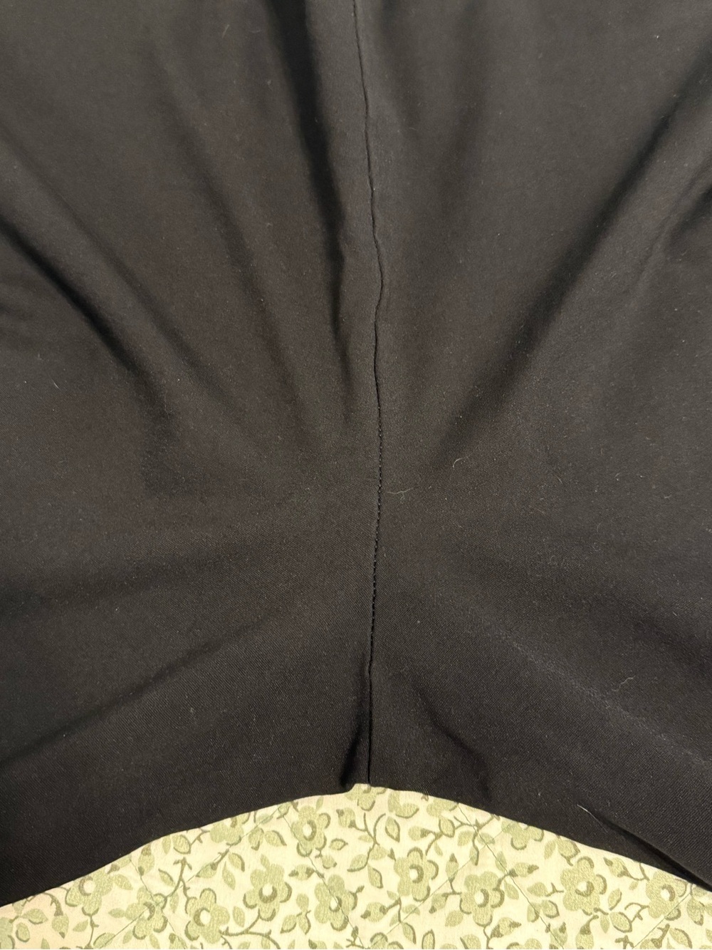 Black Stretch Ponte Pants - Picture 3 of 10